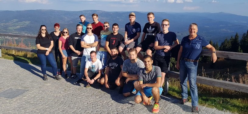 Auszubildende & Studenten der Christian Maier GmbH & Co. KG aus Heidenheim auf dem Azubi-Ausflug 2018